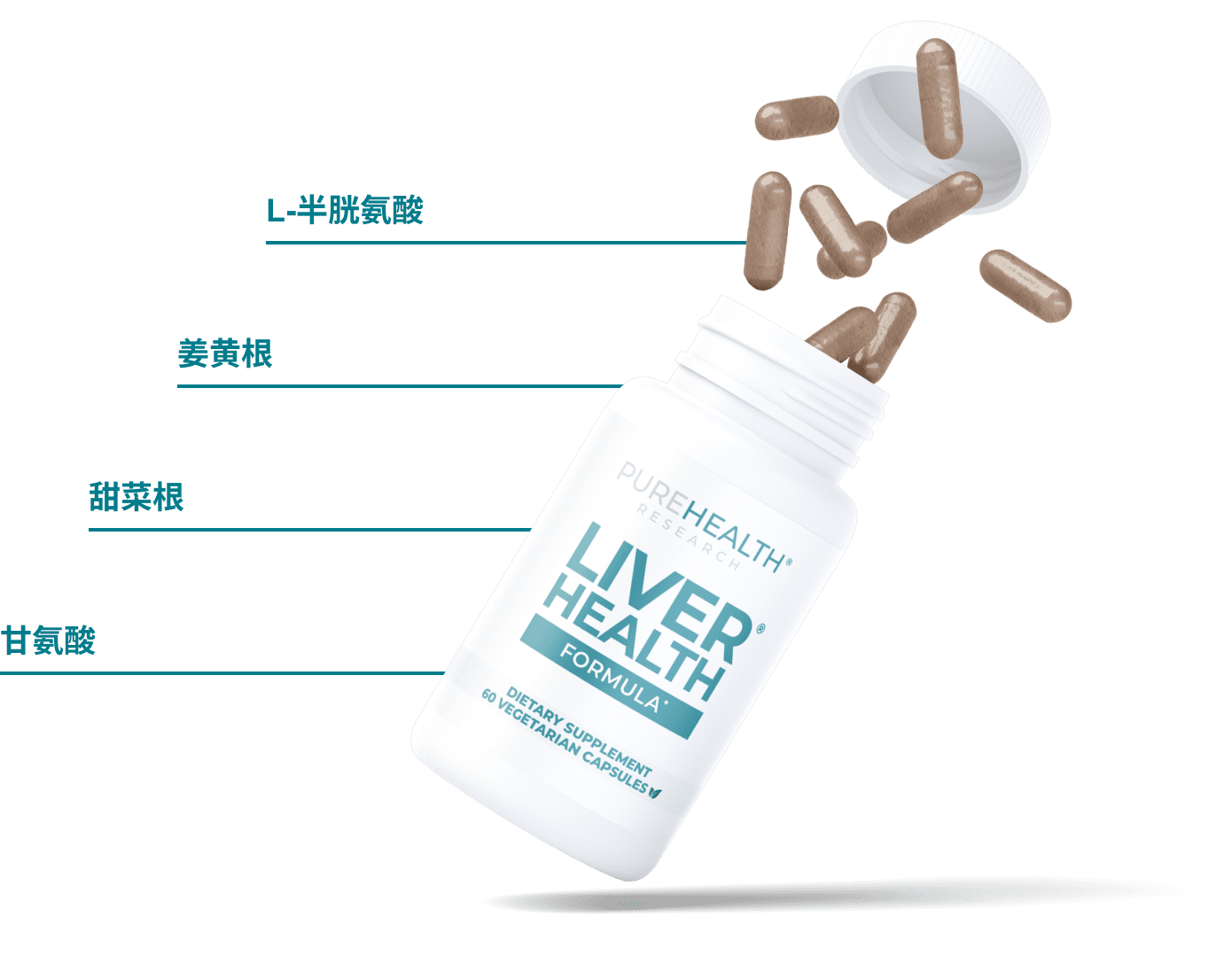 ingredients + bottle